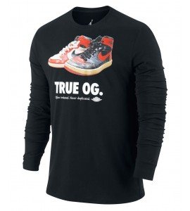 CAMISETA MANGA LARGA TRUE OG NIKE AIR