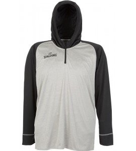 CAMISETA SPALDING STREET MANGA LARGA CON CAPUCHA